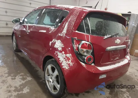 2013 Chevrolet Sonic Ltz Auto z USA, uszkodzony, nr VIN 1G1JE6SG3D4128906